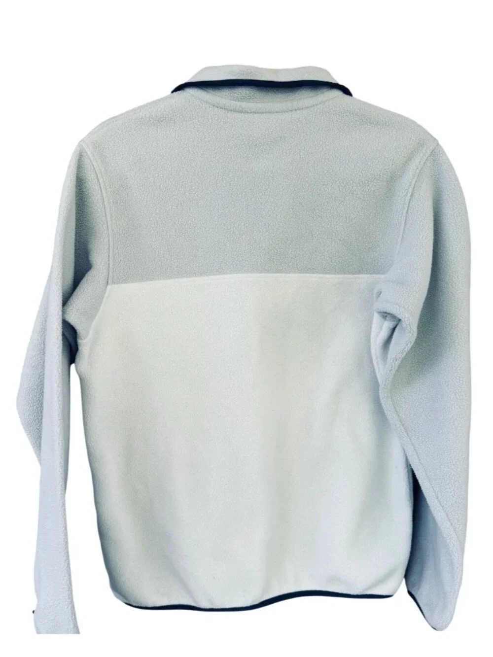 Patagonia Synchilla Snap-T Fleece Pullover Women Small White Black Jacket
